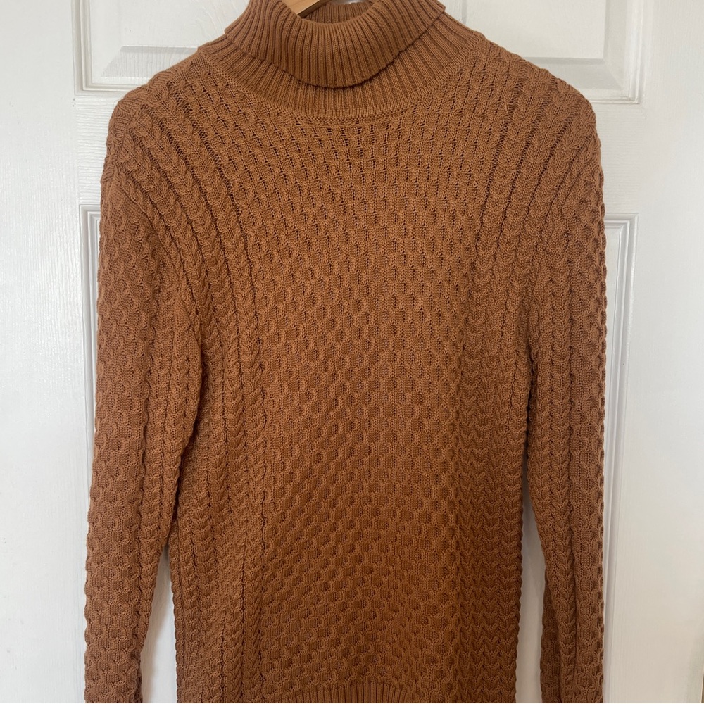 COOFANDY Men's Slim Fit Turtleneck (M)